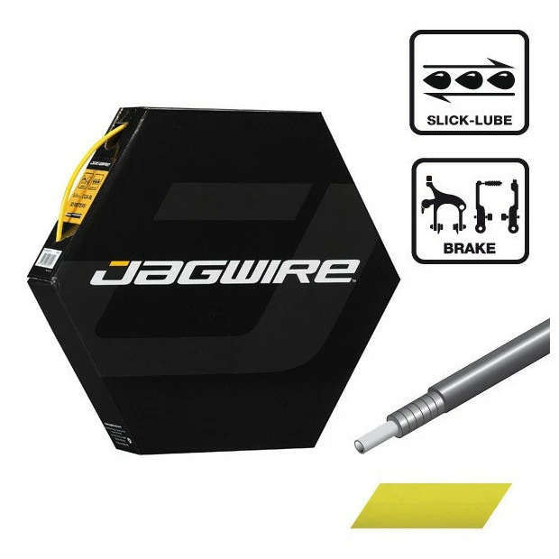 Gaine De Frein Ø 5 Mm Jagwire Téflonné - Jaune (x1 M) 1 Gaine De Frein Ø 5 Mm Jagwire Téflonné - Jaune (x1 M)