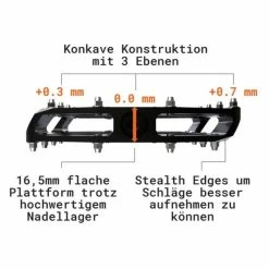 Pédales Plates Tatze MC-Air Axe Titane -vélo Soldes Magasin pedales plates tatze mc air axe titane 2