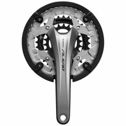 Pédalier Shimano Alivio FC-T4060 - 3x9 Vitesses - 44/32/22 Dents -vélo Soldes Magasin pedalier shimano alivio fc t4060 3x9 vitesses 44 32 22 dents 1